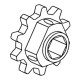 Feeder house chain sprocket 10T, d44,5mm [AM]