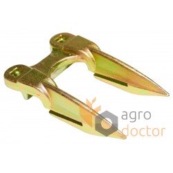 Double sickle guard of header 519600 suitable for Claas