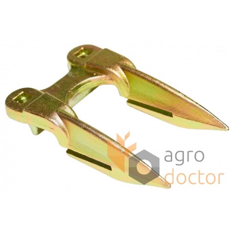 Double sickle guard of header 519600 suitable for Claas