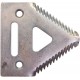 Grain head cutter bar knife section for John Deere combine - 76x83,4mm [AM]
