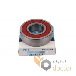 CS305 LLU [NTN] Ball bearing. Spherical outer ring.