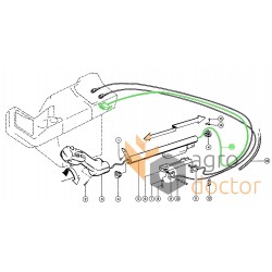 Sensor plate 013051, 0000130513, 013051.3 CLAAS [Original]