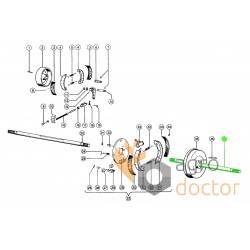 Eje propulsor intermedio - 606835 adecuado para Claas [Original]