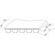 41979400 Massey Ferguson - Wrapped banded belt 1626276 [Gates Agri]