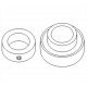 Radial insert ball bearing AH21482 for combine John Deere [AM]