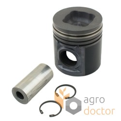 U5LL0039 Piston with wrist pin for Perkins engine, 3 rings