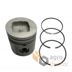 Piston with pin and rings engine U5PR0016 Perkins, 3 rings