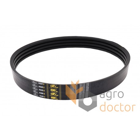 554361 suitable for Claas Tucano - Wrapped banded belt 1425184 [Gates Agri]