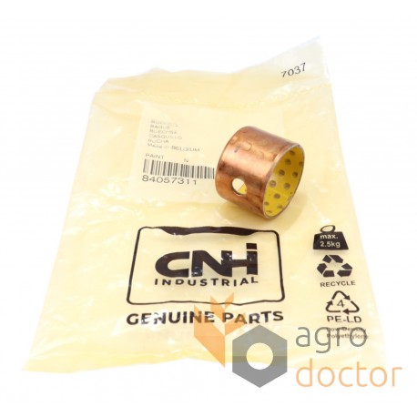 Casquillo de bronce 84057311 adecuado para New Holland