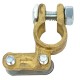 Left battery terminal, brass