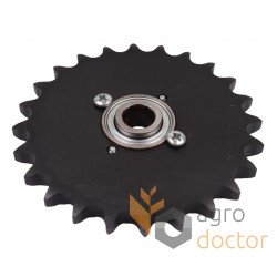 Sprocket Z-24, tensioner, for the drive of the harvester's unloading augers - AH206131 suitable for John Deere