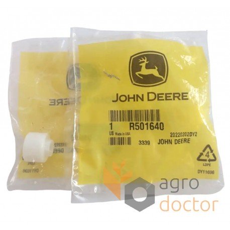 Oil seal R501640 of John Deere engine exhaust valve [Original]