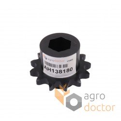 Header auger drive sprocket AH138180 suitable for John Deere, Z13