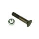 Countersunk bolt with nut M12x65x30-12.9-MU-10 Zn 3015787 [LEMKEN]