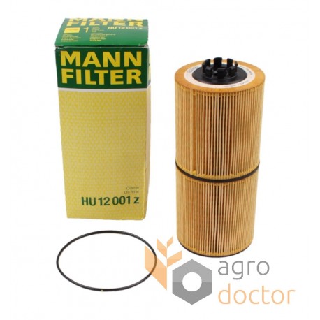 Filtro de aceite (inserción) 0019965881 Claas - HU 12 001 z (HU12001z) [MANN]