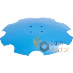 Concave disc D510/105x5 4xD12.5 34910027 [LEMKEN]