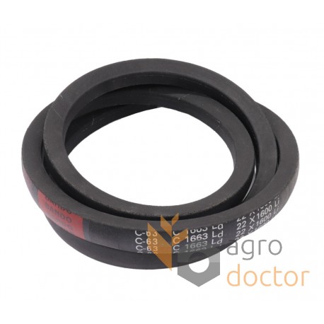 Classic V-belt 629410.0 suitable for Claas [Bando RED]