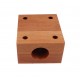 Wooden bearing AZ26907 suitable for John Deere harvester straw walker - shaft 38 mm [Agri Parts]