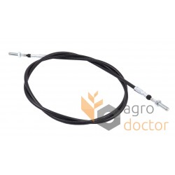 Cable de freno de mano 070369 para Claas. Longitud - 2420 mm