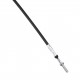 Cable de freno de mano 070369 para Claas. Longitud - 2420 mm