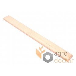 Conveyor wooden chain guide