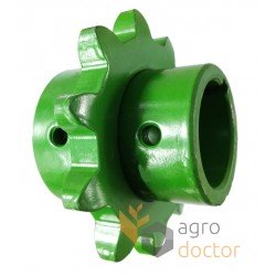 Pignon à chaîne H159614 adaptable pour John Deere, D10