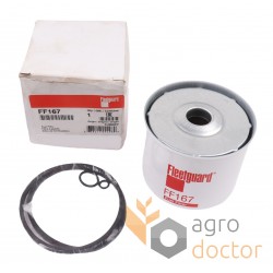 Fuel filter (insert) FF167 [Fleetguard]