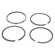 Engine piston rings 745826M91 Massey Ferguson, set 4 rings [Vapormatic]