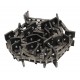 Elevator chain, return grain rubber paddle AH131074 for combine John Deere [AM]