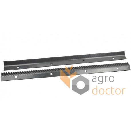 Set of rasp bars 772252, 772253 suitable for Claas