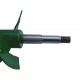 Auger, bin loading lower AH146214 for combine John Deere - 740 mm [AM]