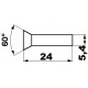 Remache 244027 (5,4x24) adecuado para Claas