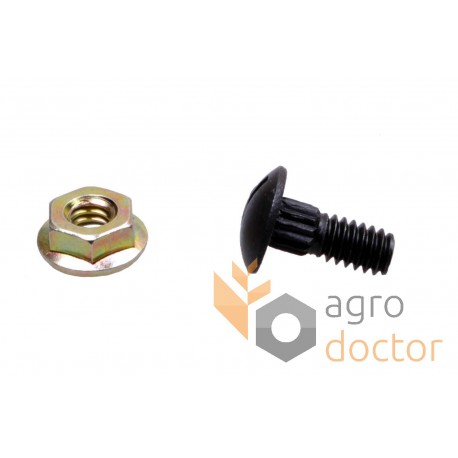 Boulon avec écrou  626407+626408  adaptable pour Claas