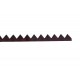 Conjunto de cuchillas 3600 mm, John Deere AZ10807 - 49.5 segmento , en conjunto