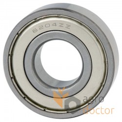 6204 ZZ [NSK] Deep groove ball bearing