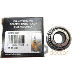 محمل بكرات مدبب LM11749/LM11710 [Timken]