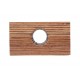 Cojinete de madera AZ31215 para John Deere sacudidor de paja de cosechadora Claas - shaft 28 mm [Agro Parts]