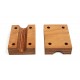 Cojinete de madera 414796M1 para Massey Ferguson sacudidor de paja de cosechadora Claas - shaft 25 mm [Agro Parts]