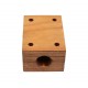Cojinete de madera 414796M1 para Massey Ferguson sacudidor de paja de cosechadora Claas - shaft 25 mm [Agro Parts]