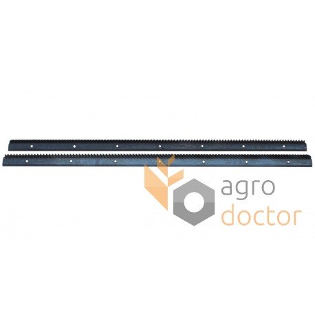 Set of rasp bars 678403 suitable for Claas [Kan Metal]