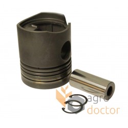 Piston avec axe 04151131 pour moteur Deutz, 4 segments