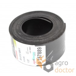Rubber sealing tape 757889 for combine CLAAS Lexion - 3x53x1970mm [Original]