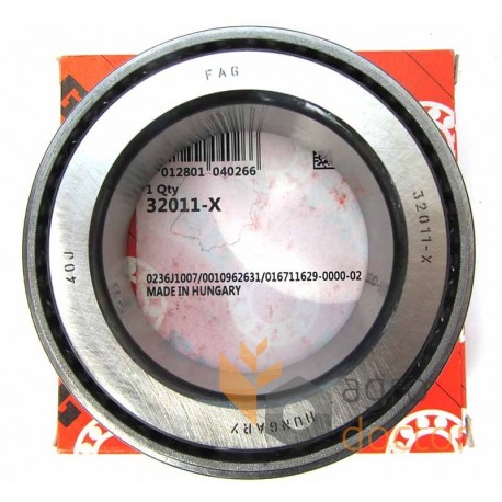 238640 - suitable for Claas: 80853116 -87555831 - 100720 - New Holland - [FAG] Tapered roller bearing