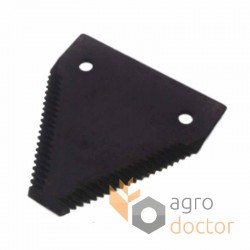 Segmento de cuchilla para cabezal 611316 adecuado para Claas cosechadoras