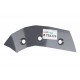 Rotor cover 7543241 suitable for Claas Lexion - left, 3 holes 12mm