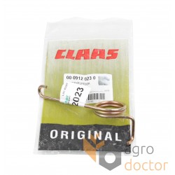 Latch swevel spring 912023 suitable for Claas Jaguar