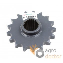 Sprocket 818857 for baler suitable for Claas