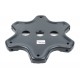 Sprocket drum plate