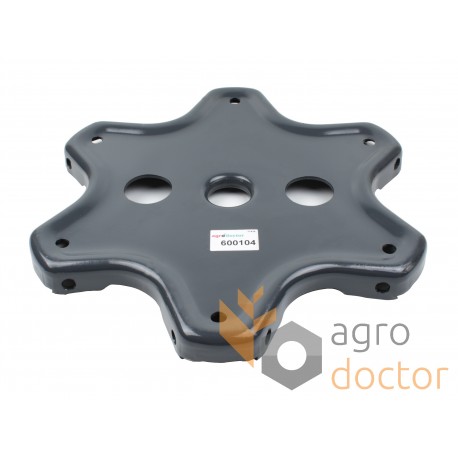 Sprocket drum plate