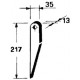 Nagarniacz słomy 809091 pasuje do Class Markant, 210mm